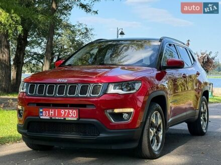 Червоний Джип Compass, об'ємом двигуна 2.4 л та пробігом 155 тис. км за 14700 $, фото 1 на Automoto.ua
