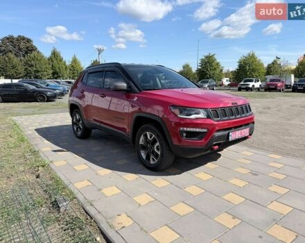 Красный Джип Компас, объемом двигателя 2.36 л и пробегом 135 тыс. км за 15700 $, фото 1 на Automoto.ua