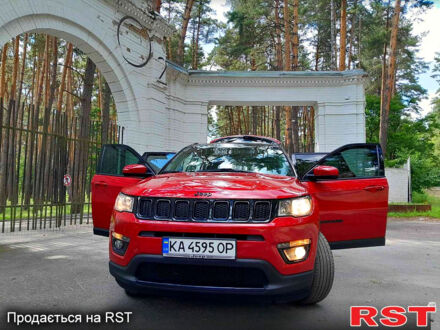 Красный Джип Компас, объемом двигателя 2.4 л и пробегом 69 тыс. км за 15950 $, фото 1 на Automoto.ua