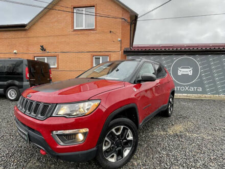 Красный Джип Компас, объемом двигателя 2.36 л и пробегом 142 тыс. км за 14500 $, фото 1 на Automoto.ua