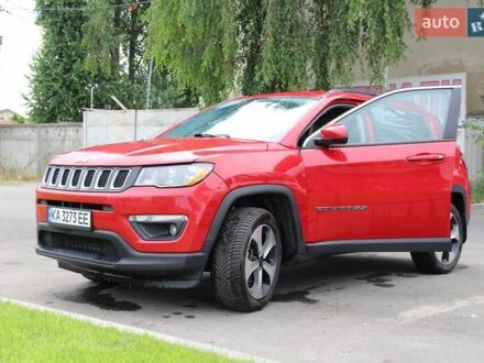 Джип Compass 2018 у Києві на Automoto.ua Червоний Джип Compass, об'ємом двигуна 2.36 л та пробігом 130 тис. км за 17000 $, фото 1 на Automoto.ua