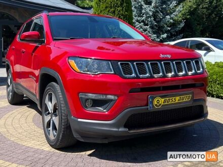 Джип Компас 2018 в Львове на Automoto.ua Красный Джип Компас, объемом двигателя 2.4 л и пробегом 137 тыс. км за 15500 $, фото 1 на Automoto.ua