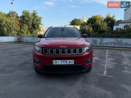 Красный Джип Компас, объемом двигателя 2.36 л и пробегом 79 тыс. км за 14000 $, фото 1 на Automoto.ua