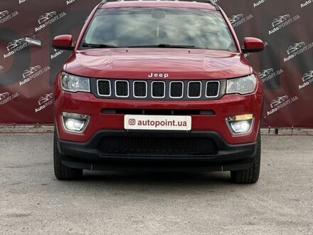 Червоний Джип Compass, об'ємом двигуна 2.4 л та пробігом 89 тис. км за 13700 $, фото 1 на Automoto.ua