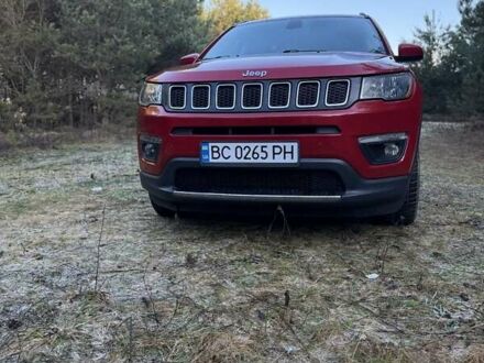 Красный Джип Компас, объемом двигателя 2.36 л и пробегом 145 тыс. км за 11800 $, фото 1 на Automoto.ua
