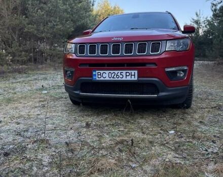 Красный Джип Компас, объемом двигателя 2.36 л и пробегом 145 тыс. км за 11800 $, фото 1 на Automoto.ua