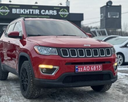 Красный Джип Компас, объемом двигателя 2.4 л и пробегом 175 тыс. км за 13500 $, фото 1 на Automoto.ua