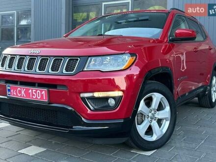 Джип Compass 2018 у Дрогобичі на Automoto.ua Червоний Джип Compass, об'ємом двигуна 2.36 л та пробігом 81 тис. км за 14499 $, фото 1 на Automoto.ua