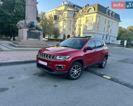 Красный Джип Компас, объемом двигателя 2.4 л и пробегом 116 тыс. км за 14400 $, фото 1 на Automoto.ua