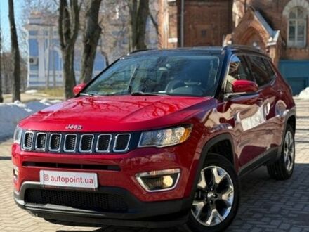 Червоний Джип Compass, об'ємом двигуна 2.4 л та пробігом 127 тис. км за 16300 $, фото 1 на Automoto.ua