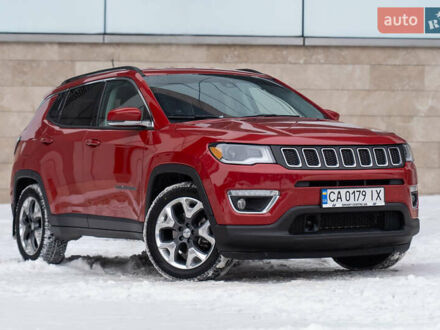 Червоний Джип Compass, об'ємом двигуна 2.4 л та пробігом 113 тис. км за 15500 $, фото 1 на Automoto.ua