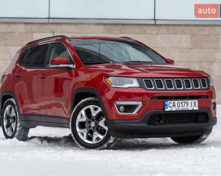 Красный Джип Компас, объемом двигателя 2.4 л и пробегом 113 тыс. км за 15500 $, фото 1 на Automoto.ua
