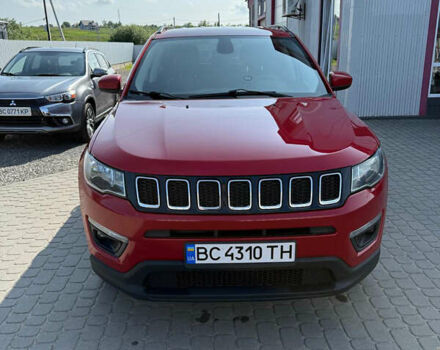 Красный Джип Компас, объемом двигателя 2.36 л и пробегом 120 тыс. км за 14000 $, фото 1 на Automoto.ua