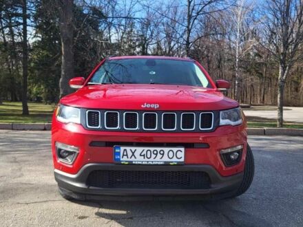 Червоний Джип Compass, об'ємом двигуна 2.4 л та пробігом 105 тис. км за 13500 $, фото 1 на Automoto.ua