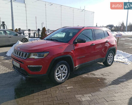 Красный Джип Компас, объемом двигателя 2.36 л и пробегом 119 тыс. км за 13200 $, фото 1 на Automoto.ua