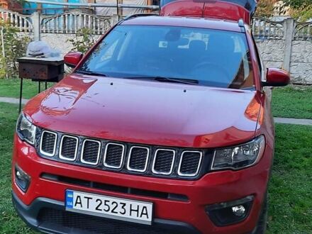 Джип Компас 2018 в Ивано-Франковске на Automoto.ua Красный Джип Компас, объемом двигателя 2.36 л и пробегом 50 тыс. км за 15200 $, фото 1 на Automoto.ua