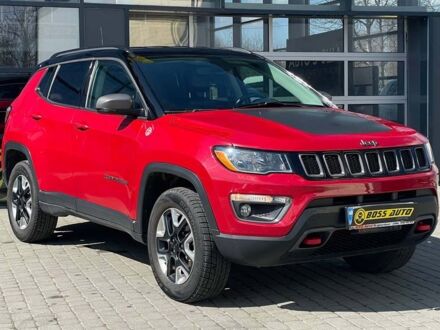 Джип Компас 2018 в Ивано-Франковске на Automoto.ua Красный Джип Компас, объемом двигателя 2.4 л и пробегом 112 тыс. км за 20300 $, фото 1 на Automoto.ua