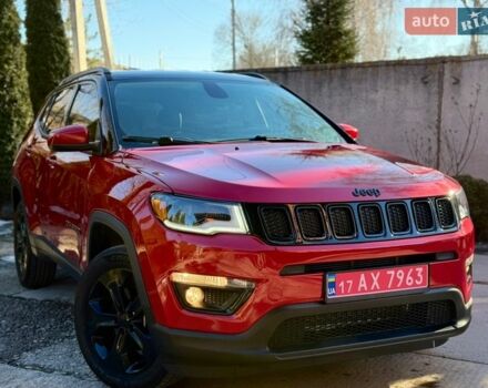 Красный Джип Компас, объемом двигателя 2.36 л и пробегом 95 тыс. км за 14500 $, фото 1 на Automoto.ua