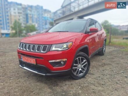 Джип Компас 2018 в Киеве на Automoto.ua Красный Джип Компас, объемом двигателя 2.36 л и пробегом 94 тыс. км за 14650 $, фото 1 на Automoto.ua