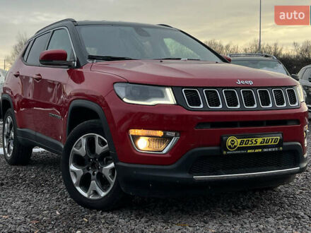 Червоний Джип Compass, об'ємом двигуна 2.4 л та пробігом 89 тис. км за 16300 $, фото 1 на Automoto.ua