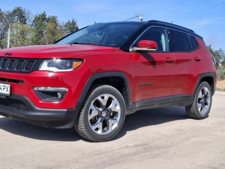 Джип Compass 2019 у Буче на Automoto.ua Червоний Джип Compass, об'ємом двигуна 2.4 л та пробігом 61 тис. км за 16900 $, фото 1 на Automoto.ua
