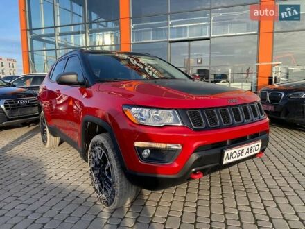 Джип Compass 2019 у Львові на Automoto.ua Червоний Джип Compass, об'ємом двигуна 2.36 л та пробігом 136 тис. км за 16700 $, фото 1 на Automoto.ua