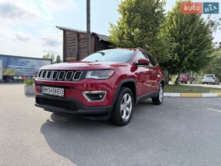 Червоний Джип Compass, об'ємом двигуна 2 л та пробігом 102 тис. км за 14900 $, фото 1 на Automoto.ua