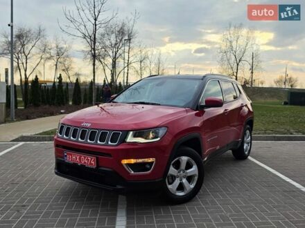 Красный Джип Компас, объемом двигателя 2.4 л и пробегом 130 тыс. км за 14499 $, фото 1 на Automoto.ua