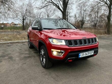 Джип Compass 2019 у Чернігові на Automoto.ua Червоний Джип Compass, об'ємом двигуна 2.4 л та пробігом 163 тис. км за 15000 $, фото 1 на Automoto.ua