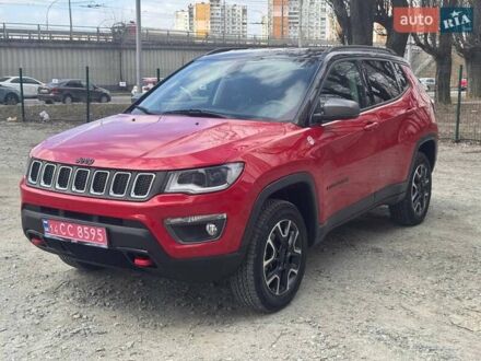 Червоний Джип Compass, об'ємом двигуна 2.4 л та пробігом 92 тис. км за 15400 $, фото 1 на Automoto.ua
