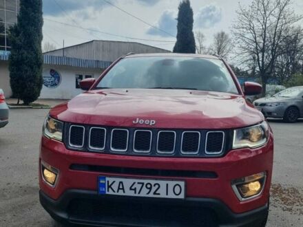 Красный Джип Компас, объемом двигателя 2.4 л и пробегом 78 тыс. км за 16899 $, фото 1 на Automoto.ua