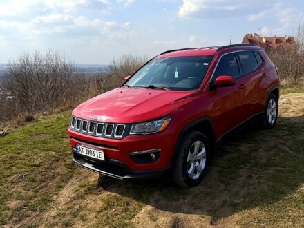 Красный Джип Компас, объемом двигателя 2.4 л и пробегом 62 тыс. км за 18500 $, фото 1 на Automoto.ua