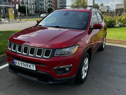 Джип Compass 2019 у Києві на Automoto.ua Червоний Джип Compass, об'ємом двигуна 2.36 л та пробігом 103 тис. км за 16299 $, фото 1 на Automoto.ua