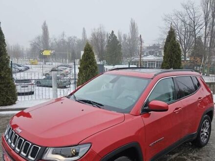 Красный Джип Компас, объемом двигателя 2.4 л и пробегом 76 тыс. км за 14999 $, фото 1 на Automoto.ua