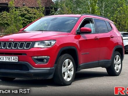 Червоний Джип Compass, об'ємом двигуна 2.4 л та пробігом 69 тис. км за 16200 $, фото 1 на Automoto.ua