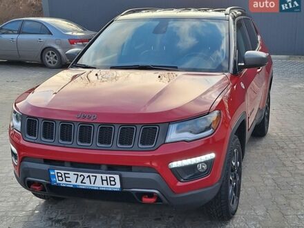 Красный Джип Компас, объемом двигателя 2.36 л и пробегом 103 тыс. км за 15500 $, фото 1 на Automoto.ua