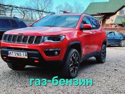 Красный Джип Компас, объемом двигателя 2.36 л и пробегом 84 тыс. км за 17100 $, фото 1 на Automoto.ua