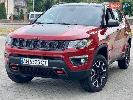 Джип Компас 2020 в Житомире на Automoto.ua Красный Джип Компас, объемом двигателя 2.36 л и пробегом 40 тыс. км за 18500 $, фото 1 на Automoto.ua