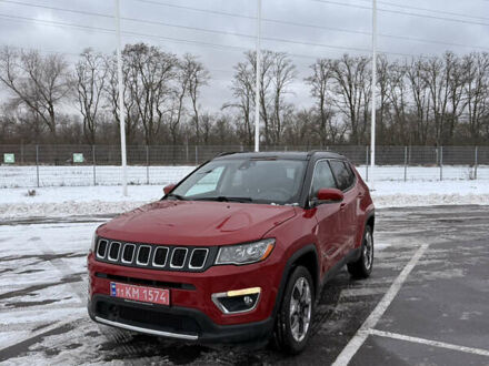 Красный Джип Компас, объемом двигателя 2.36 л и пробегом 94 тыс. км за 14900 $, фото 1 на Automoto.ua