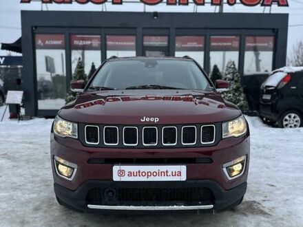 Красный Джип Компас, объемом двигателя 2.4 л и пробегом 62 тыс. км за 17500 $, фото 1 на Automoto.ua