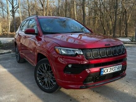 Червоний Джип Compass, об'ємом двигуна 2.36 л та пробігом 57 тис. км за 19999 $, фото 1 на Automoto.ua