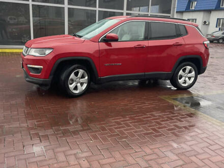 Красный Джип Компас, объемом двигателя 2.36 л и пробегом 96 тыс. км за 13900 $, фото 1 на Automoto.ua