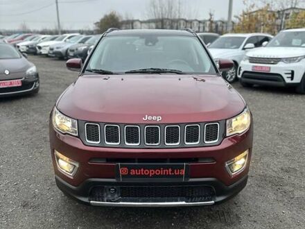 Красный Джип Компас, объемом двигателя 2.4 л и пробегом 62 тыс. км за 20500 $, фото 1 на Automoto.ua