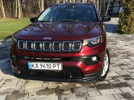 Красный Джип Компас, объемом двигателя 2.36 л и пробегом 48 тыс. км за 18300 $, фото 1 на Automoto.ua