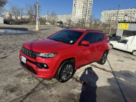Червоний Джип Compass, об'ємом двигуна 2.4 л та пробігом 70 тис. км за 20000 $, фото 1 на Automoto.ua