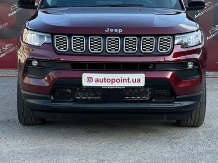 Червоний Джип Compass, об'ємом двигуна 2.4 л та пробігом 96 тис. км за 17200 $, фото 1 на Automoto.ua