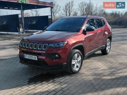Червоний Джип Compass, об'ємом двигуна 2.4 л та пробігом 399 тис. км за 18500 $, фото 1 на Automoto.ua