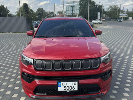 Джип Compass 2022 у Полтаві на Automoto.ua Червоний Джип Compass, об'ємом двигуна 2.36 л та пробігом 41 тис. км за 23000 $, фото 1 на Automoto.ua