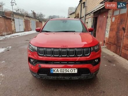 Джип Компас 2022 в Киеве на Automoto.ua Красный Джип Компас, объемом двигателя 2.36 л и пробегом 40 тыс. км за 22200 $, фото 1 на Automoto.ua