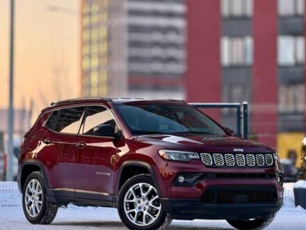 Красный Джип Компас, объемом двигателя 2.4 л и пробегом 34 тыс. км за 19900 $, фото 1 на Automoto.ua